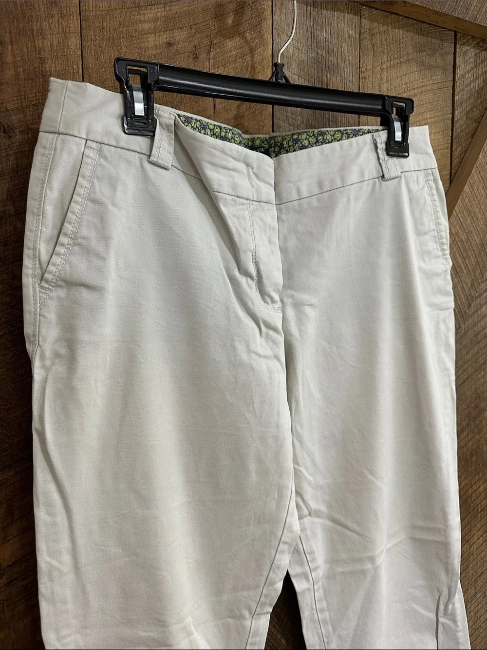 J Crew Stretch women’s pants mid rise Size 10 H01